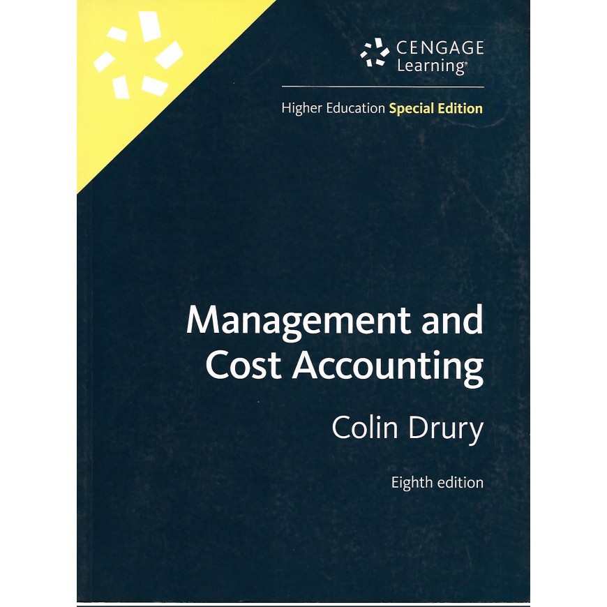 MANAGEMENT AND COST ACCOUNTING 8TH EDITION