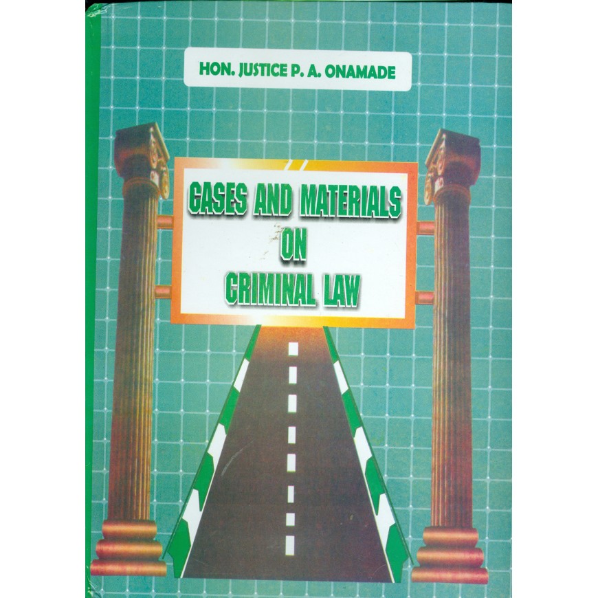 Cases and Materials on Criminal Law 