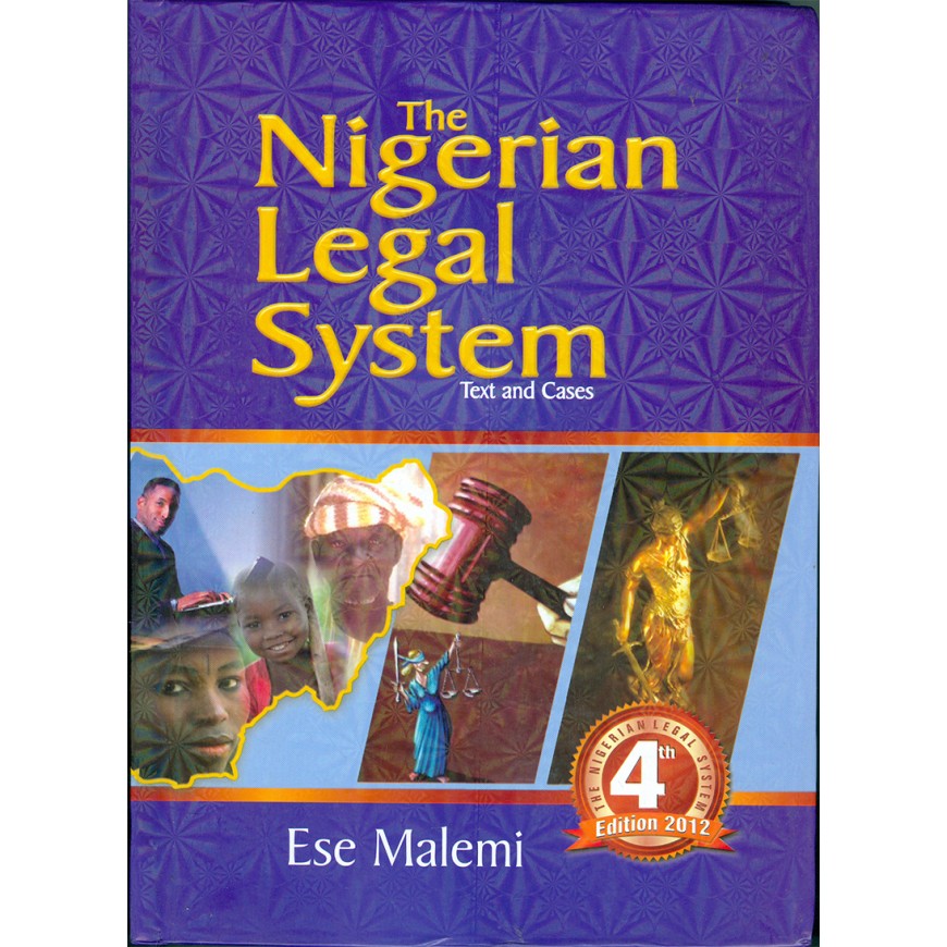 The Nigerian Legal System  2021 Revised edition